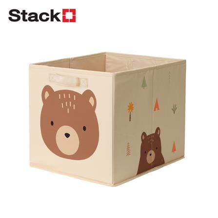 กล่องผ้าพับ STACKO LITTLE-B 33x38x33 ซม. สีน้ำตาล