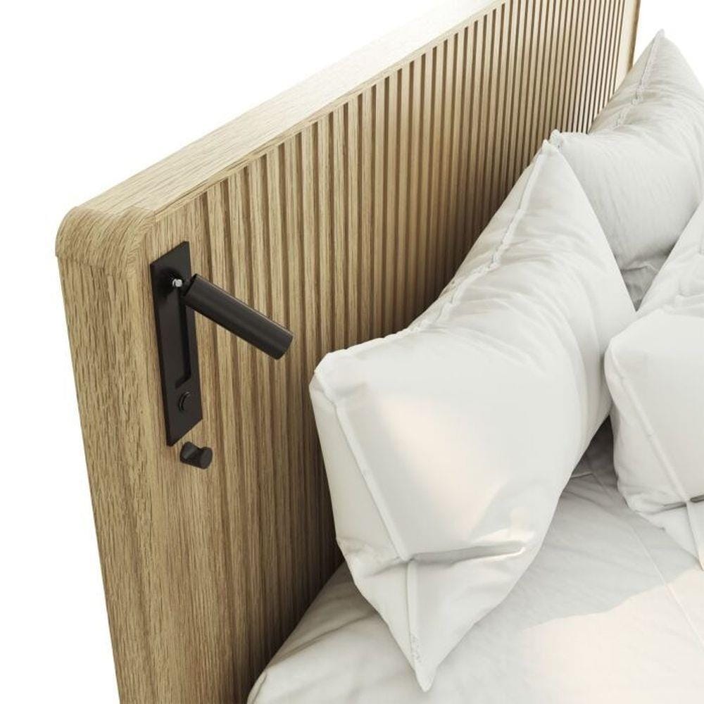 เตียง 6 ฟุต SB FURNITURE VALLEY 19237933 สีโอ๊ค