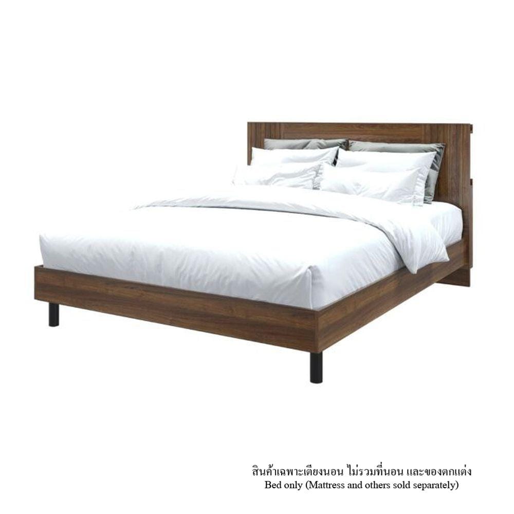 เตียง 5 ฟุต KONCEPT KUMAMOTO 19237087 สีวอลนัท