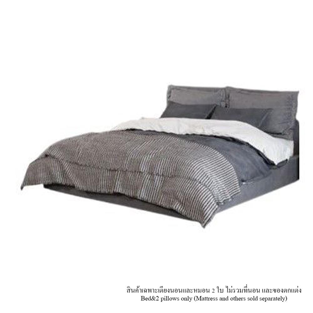 เตียง 5 ฟุต SB FURNITURE SNOOZE 19240956 สีเทา