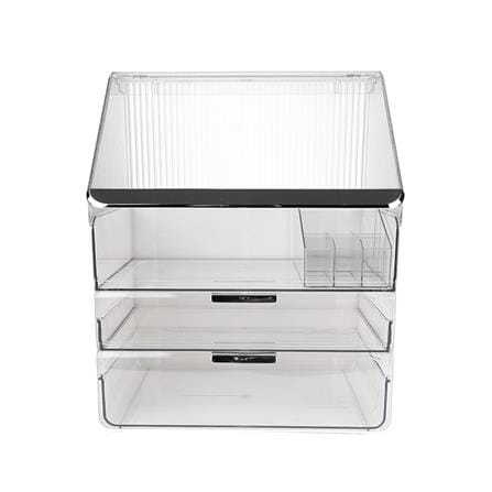 กล่องลิ้นชักจัดเก็บเครื่องสำอาง STACKO BREIS 30x20.5x37.5 สีใส_2