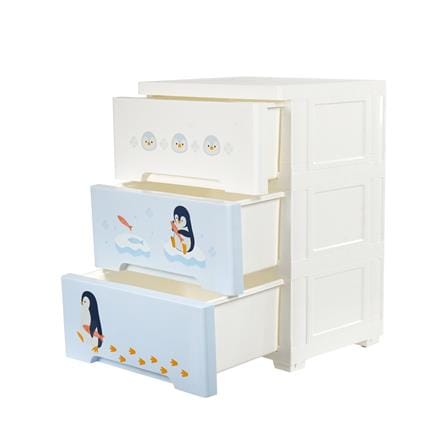 ตู้ลิ้นชัก 3 ชั้น STACKO LITTLE-P 37.6x31.7x53.1 ซม. สีฟ้า/ขาว_3