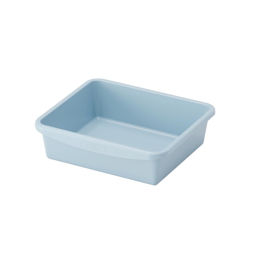 ชั้นวางของ 2 ชั้น 3 ลิ้นชัก STACKO LITTLE-P 45.2x31x78.4 ซม. สีขาว/ฟ้า