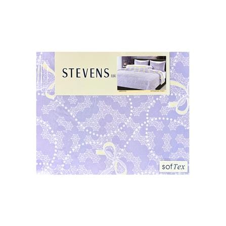 ชุดผ้าปูที่นอน 6 ฟุต (ชุด 5 ชิ้น) STEVENS SOFTEX JT03_4