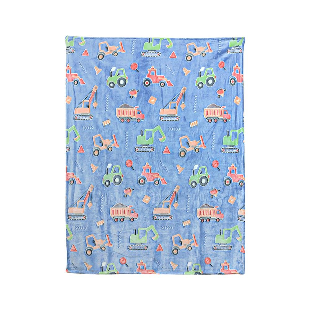 ผ้าห่มเรืองแสง SNAZZ TRUCK 50x60 นิ้ว สี BLUE