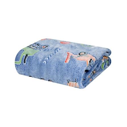 ผ้าห่มเรืองแสง SNAZZ TRUCK 50x60 นิ้ว สี BLUE_0
