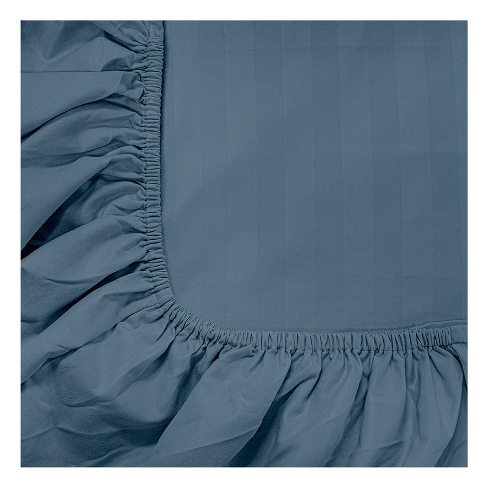 ชุดผ้าปูที่นอน 6 ฟุต (ชุด 5 ชิ้น) PICASSO CLASSIC IRIS SEA BLUE