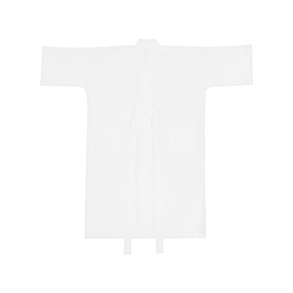 ชุดคลุมอาบน้ำ HOME LIVING STYLE WAFFLE SIZE L สี WHITE