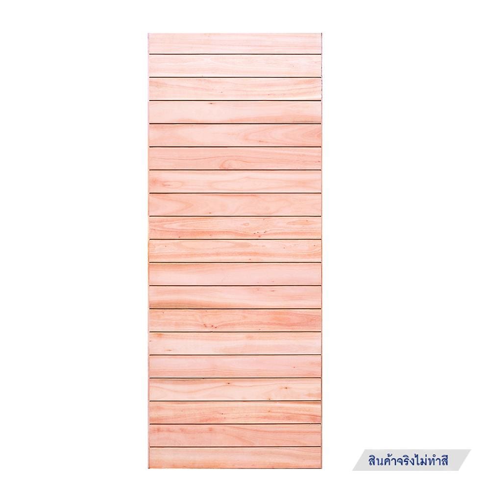 ประตูไม้เรดแกรนด์ดิส ไม่เจาะลูกบิด D2D-801 80x200 ซม. สีธรรมชาติ