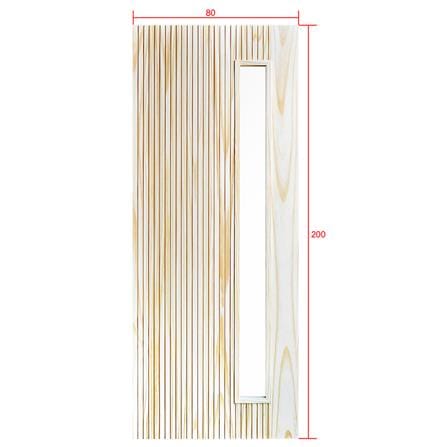 ประตูไม้สนนิวซีแลนด์ ไม่เจาะลูกบิด D2D-912 80x200 ซม. สีธรรมชาติ_4