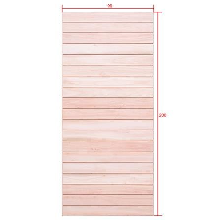 ประตูไม้เรดแกรนด์ดิส ไม่เจาะลูกบิด D2D D2D-801 90x200 ซม. สีธรรมชาติ_4