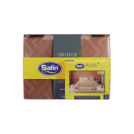 ชุดผ้าปูที่นอน 6 ฟุต (ชุด 6 ชิ้น) SATIN PLUS LUCKY ME LUCKY MORE LK069_4