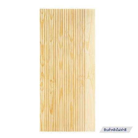 ประตูไม้สนนิวซีแลนด์ ไม่เจาะลูกบิด D2D D2D-910 90x200 ซม. สีธรรมชาติ_0