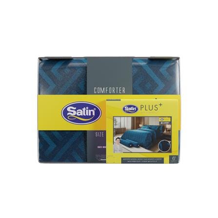 ชุดผ้าปูที่นอน 6 ฟุต (ชุด 6 ชิ้น) SATIN PLUS LUCKY ME LUCKY MORE LK061_4
