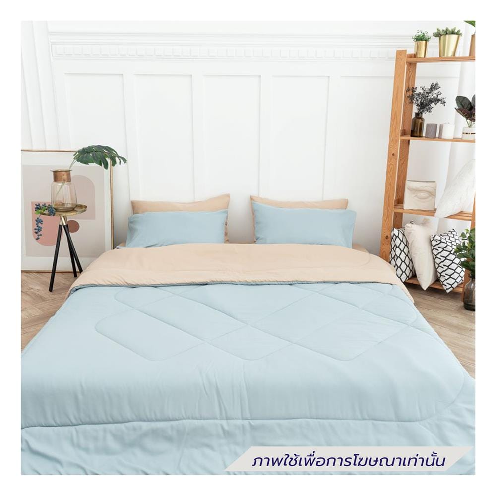 ชุดผ้าปูที่นอน 6 ฟุต (ชุด 6 ชิ้น) SANTA BEDDING สี BROWN/GREEN