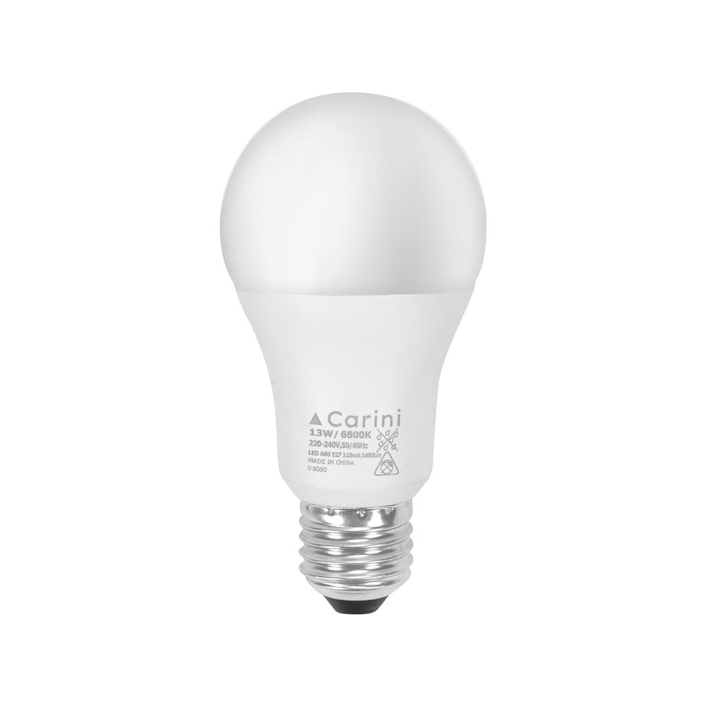 หลอด LED CARINI A60 ECOLIFE2 13 วัตต์ DAYLIGHT E27 (แพ็ก 4 ชิ้น)