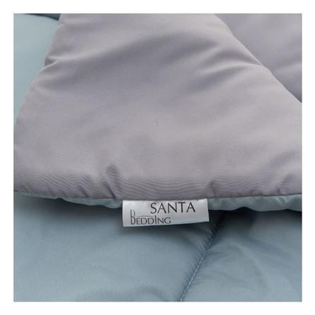 ชุดผ้าปูที่นอน 5 ฟุต (ชุด 6 ชิ้น) SANTA BEDDING สี GREEN/GREY_4