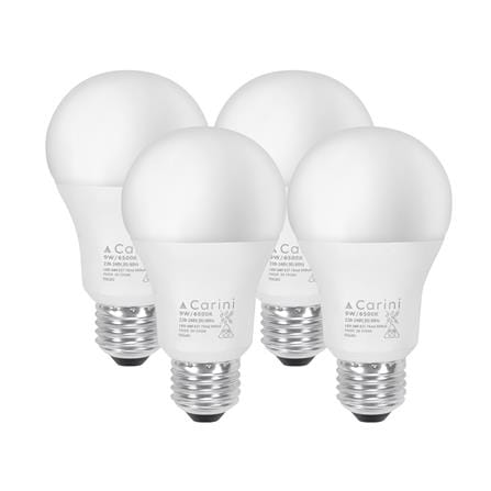 หลอด LED CARINI A60 ECOLIFE2 9 วัตต์ DAYLIGHT E27 ...