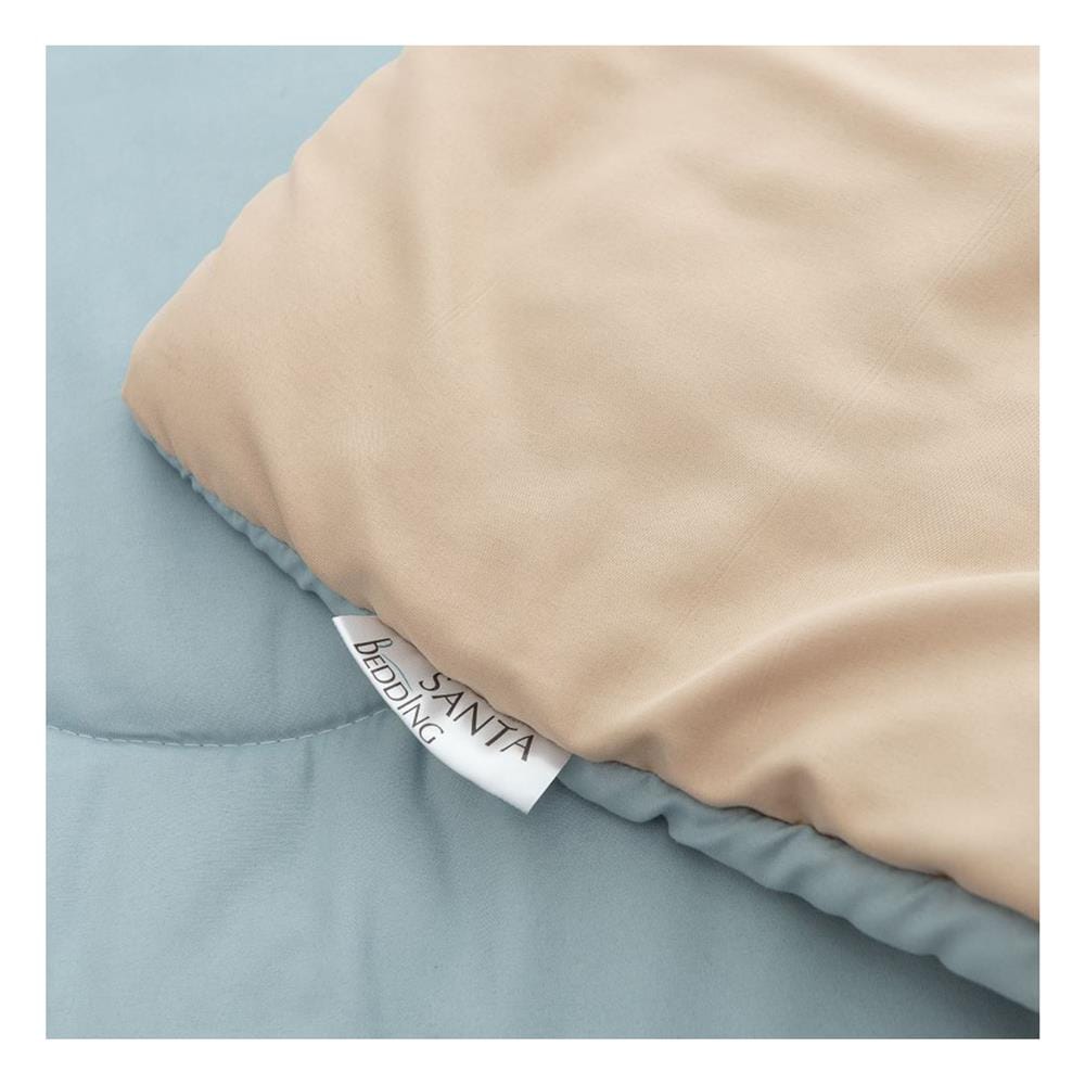 ชุดผ้าปูที่นอน 5 ฟุต (ชุด 6 ชิ้น) SANTA BEDDING สี BROWN/GREEN