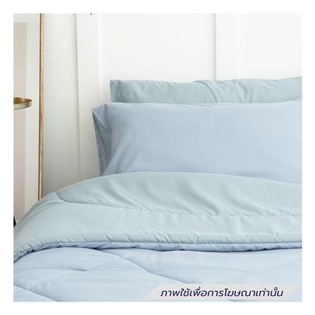 ชุดผ้าปูที่นอน 6 ฟุต (ชุด 6 ชิ้น) SANTA BEDDING สี GREEN/LIGHT BLUE_4