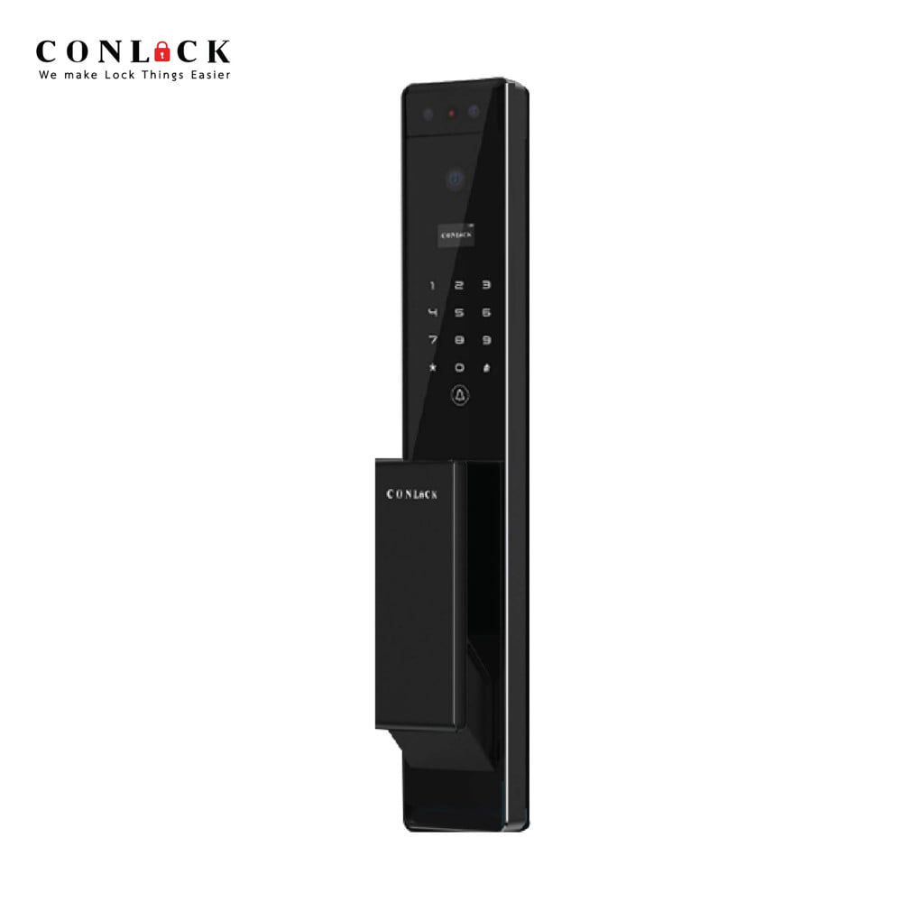กลอนดิจิตอล CONLOCK CL-XAMERA สีดำ