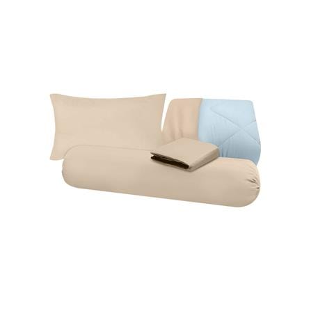 ชุดผ้าปูที่นอน 3.5 ฟุต (ชุด 4 ชิ้น) SANTA BEDDING สี BROWN/GREEN_5