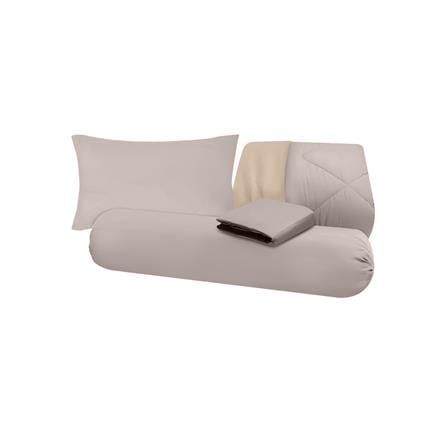 ชุดผ้าปูที่นอน 3.5 ฟุต (ชุด 4 ชิ้น) SANTA BEDDING สี CREAM/BROWN_5