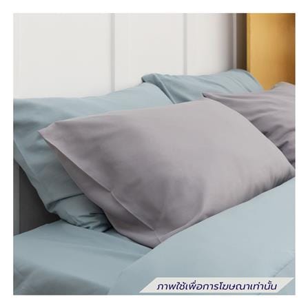 ชุดผ้าปูที่นอน 3.5 ฟุต (ชุด 4 ชิ้น) SANTA BEDDING สี GREEN/GREY_3