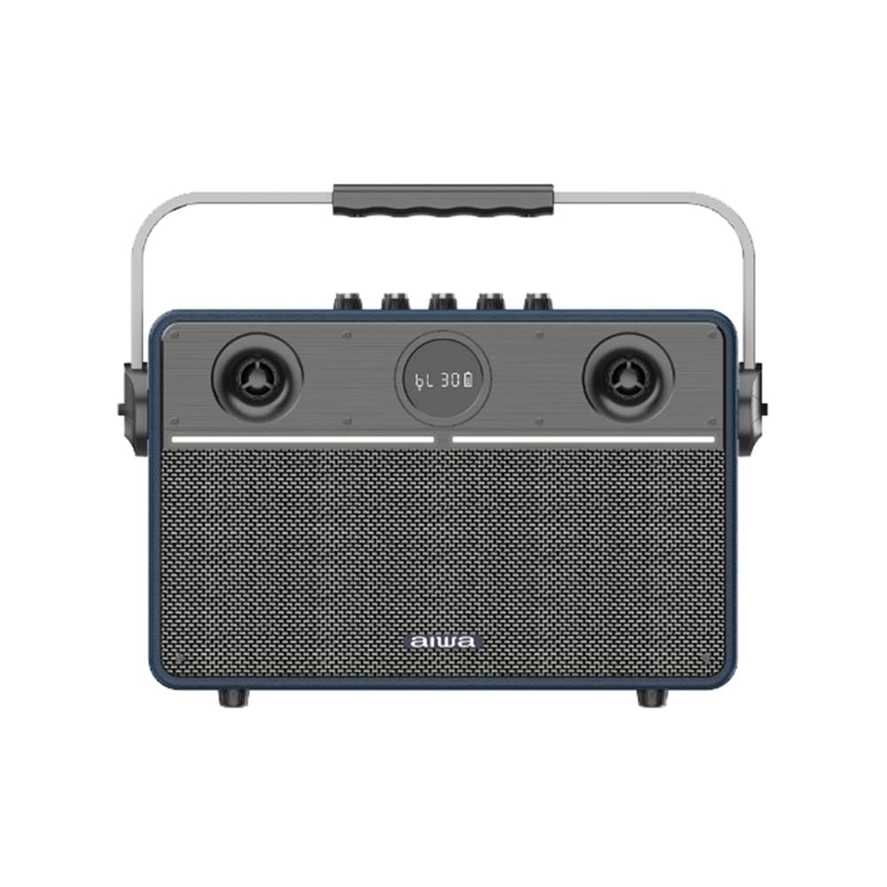ลำโพงบลูทูธพร้อมไมค์ AIWA MI-X430 สีน้ำเงิน