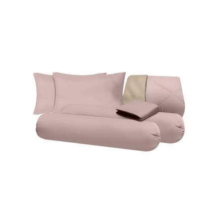 ชุดผ้าปูที่นอน 5 ฟุต (ชุด 6 ชิ้น) SANTA BEDDING สี CREAM/BROWN_5
