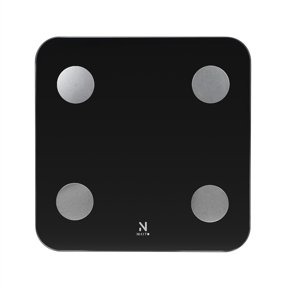 เครื่องชั่งน้ำหนักวัดมวลกาย NIKITO FG2317WB สีดำ