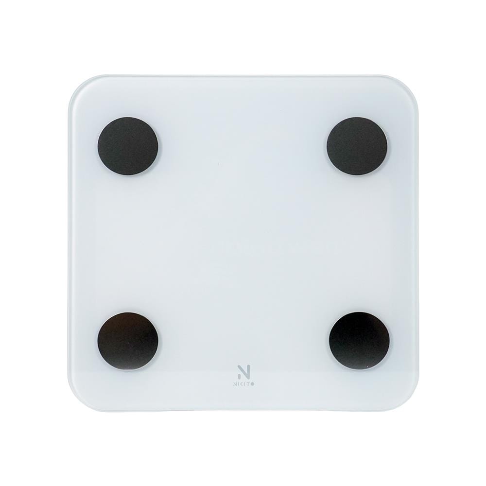 เครื่องชั่งน้ำหนักวัดมวลกาย NIKITO FG2317WB สีขาว