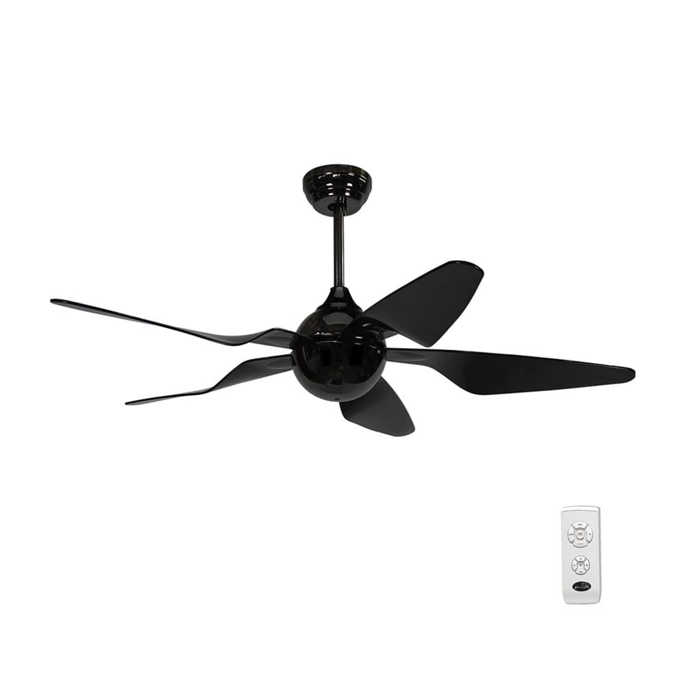พัดลมไม่มีโคมไฟ CARINI CASPER-AC01 48 นิ้ว สีดำ