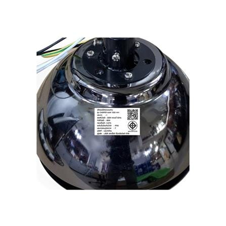 พัดลมไม่มีโคมไฟ CARINI CASPER-AC01 48 นิ้ว สีดำ_4