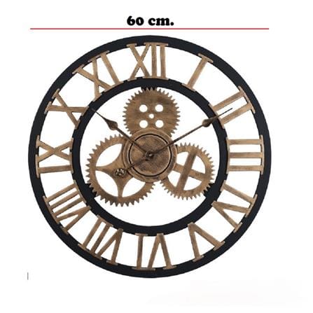 นาฬิกาแขวน INTERY C1038C012_13 23.62 นิ้ว สีทอง/ดำ_6