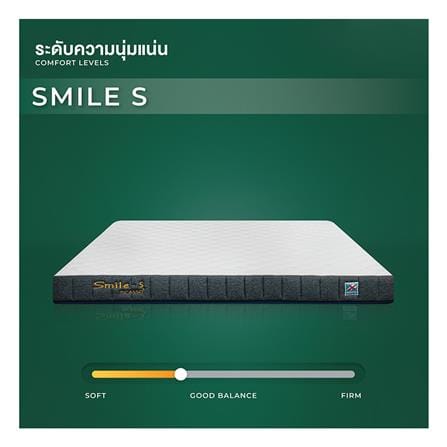 ที่นอนพ็อกเก็ตสปริง 6 ฟุต สุญญากาศ PICASSO รุ่น SMILE S พร้อมหมอนหนุน 2 ใบ_6
