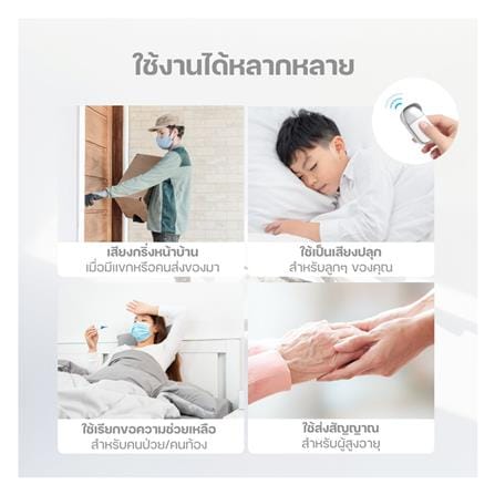 ตัวรับสัญญาณกริ่งไร้สาย HOMEMI_3