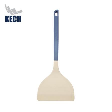 ตะหลิวซิลิโคนใหญ่ KECH HZX-GN004 สีคราม/ครีม