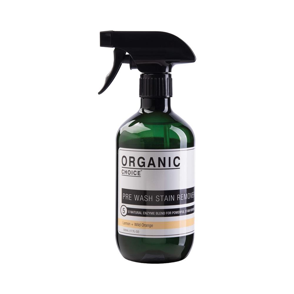 สเปรย์ขจัดคราบบนผ้า ORGANIC CHOICE 500 มล. LEMON AND WILD ORANGE