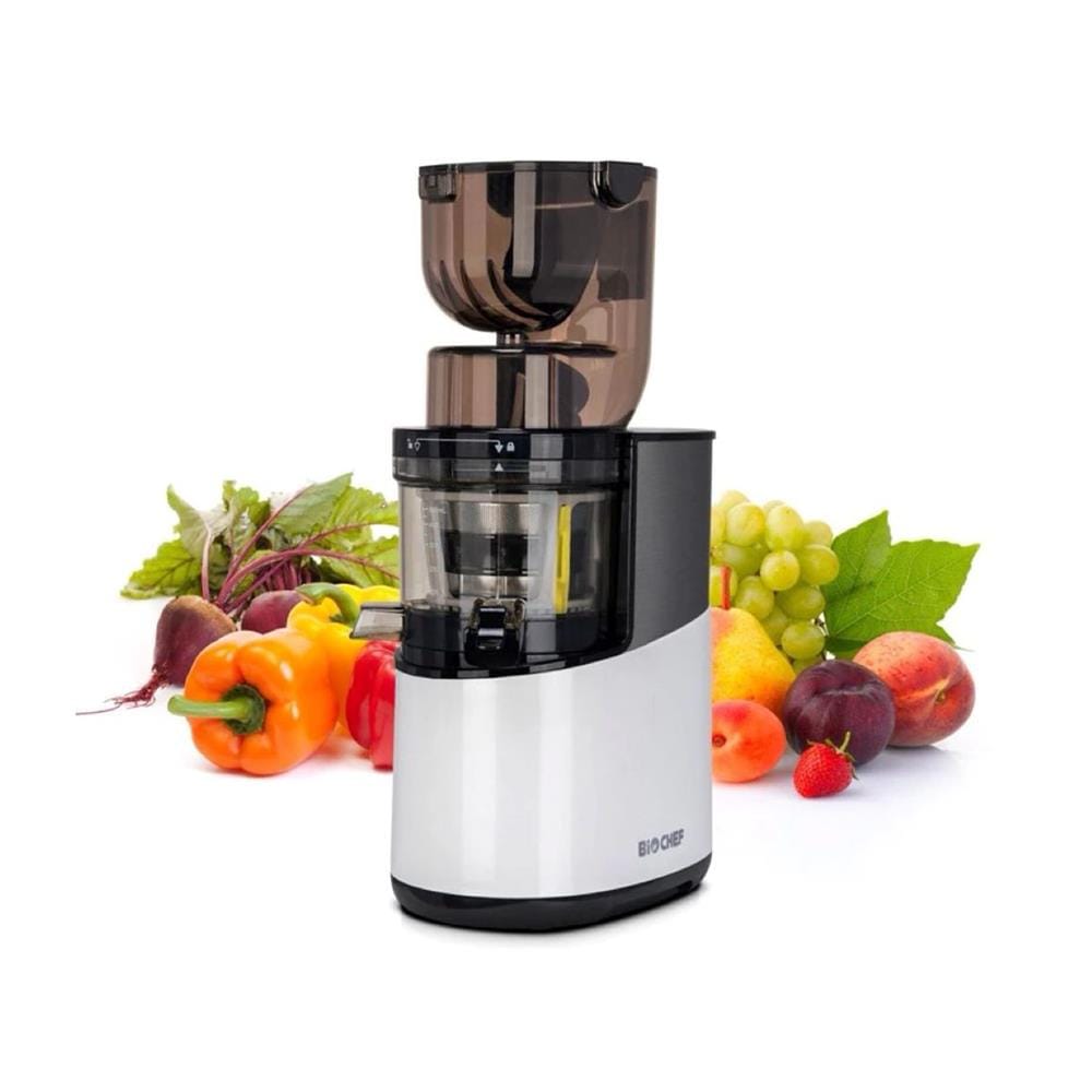 เครื่องสกัดน้ำผลไม้รอบต่ำ BIOCHEF ATLAS PRO 400 วัตต์ สีขาว