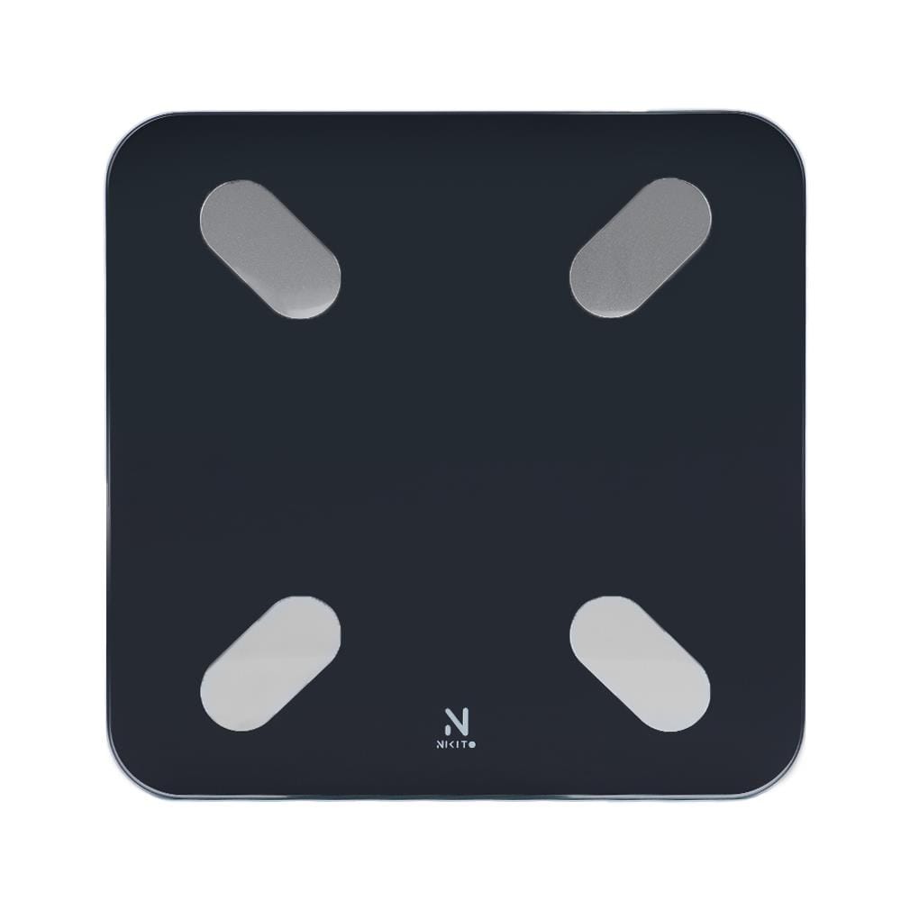 เครื่องชั่งน้ำหนักวัดมวลกาย NIKITO FG2431WB สีดำ