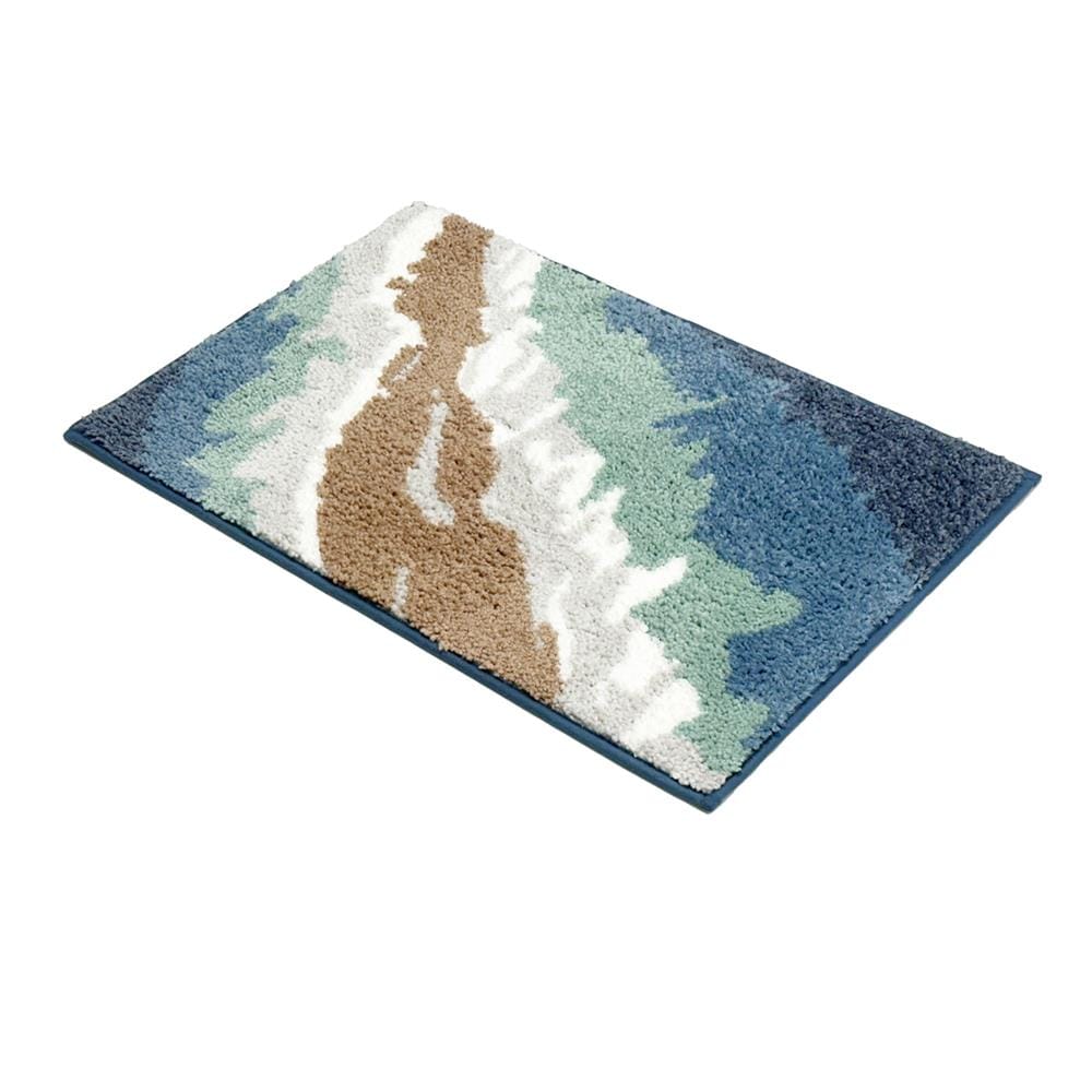 พรม HOME LIVING STYLE AQUA 45x70 ซม. สีน้ำเงิน