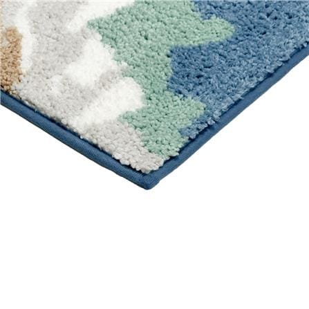 พรม HOME LIVING STYLE AQUA 45x70 ซม. สีน้ำเงิน_3