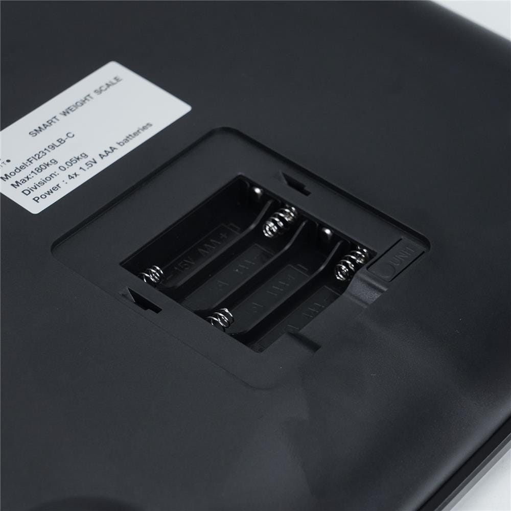 เครื่องชั่งน้ำหนักวัดมวลกาย NIKITO FI2319LB-C สีดำ