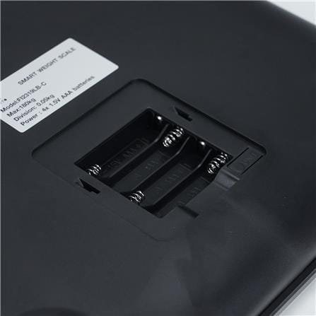 เครื่องชั่งน้ำหนักวัดมวลกาย NIKITO FI2319LB-C สีดำ_3