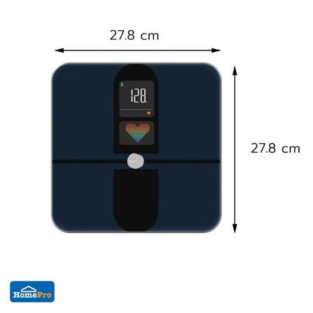เครื่องชั่งน้ำหนักวัดมวลกาย NIKITO FI2319LB-C สีดำ_6