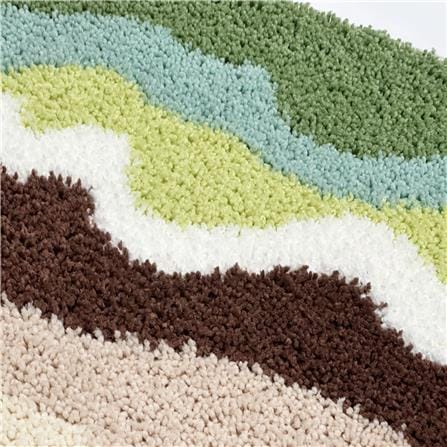 พรม HOME LIVING STYLE SAND 45x70 ซม. สีเขียว_2