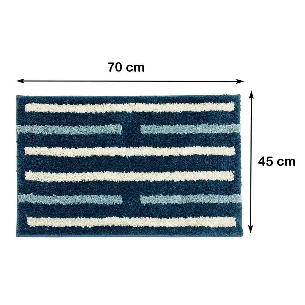 พรม HOME LIVING STYLE THELINE 45x70 ซม. สีน้ำเงิน