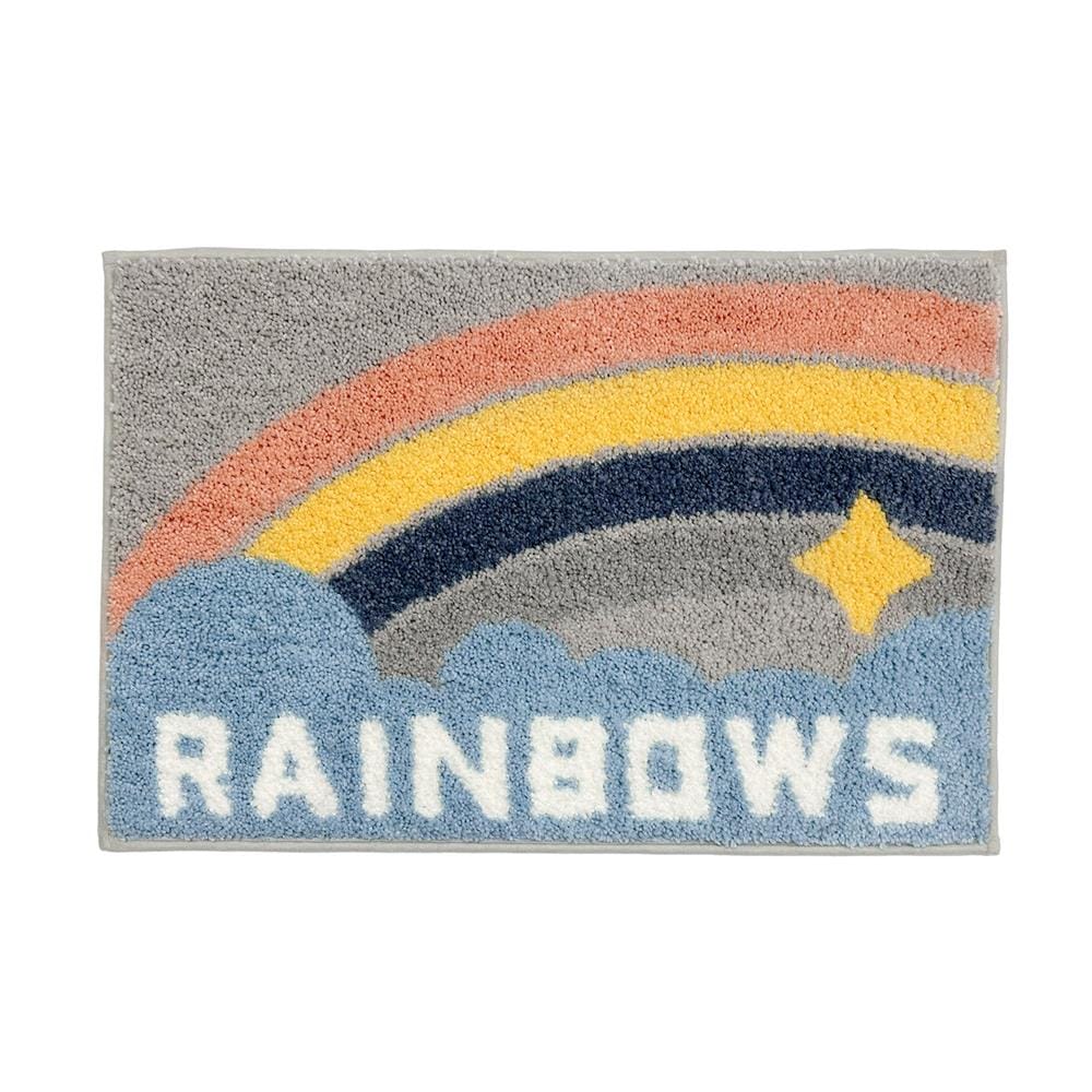 พรม HOME LIVING STYLE RAINBOWS 45x70 ซม. สีเทา
