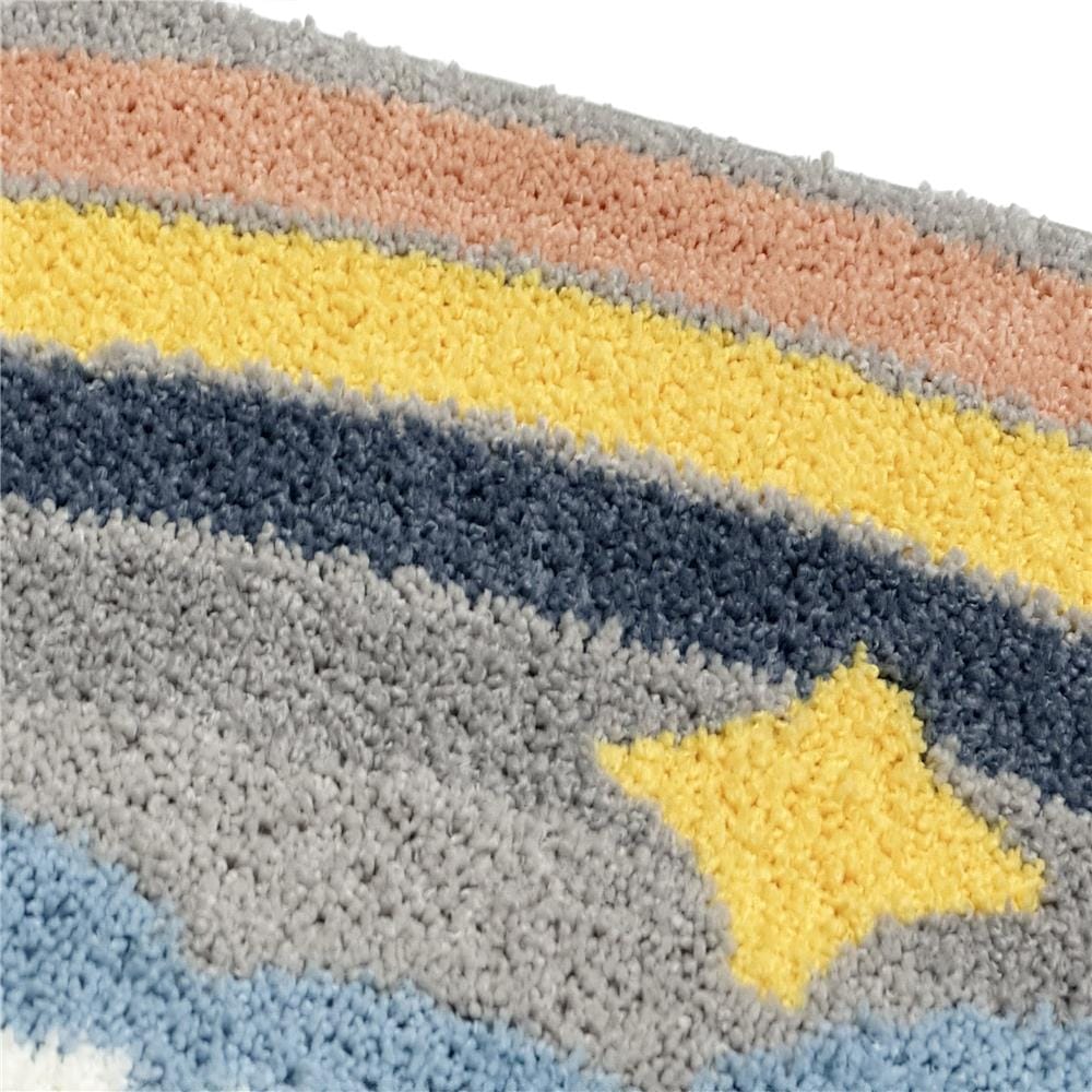 พรม HOME LIVING STYLE RAINBOWS 45x70 ซม. สีเทา